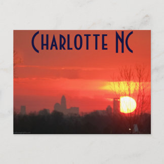 Charlotte NC Postcard