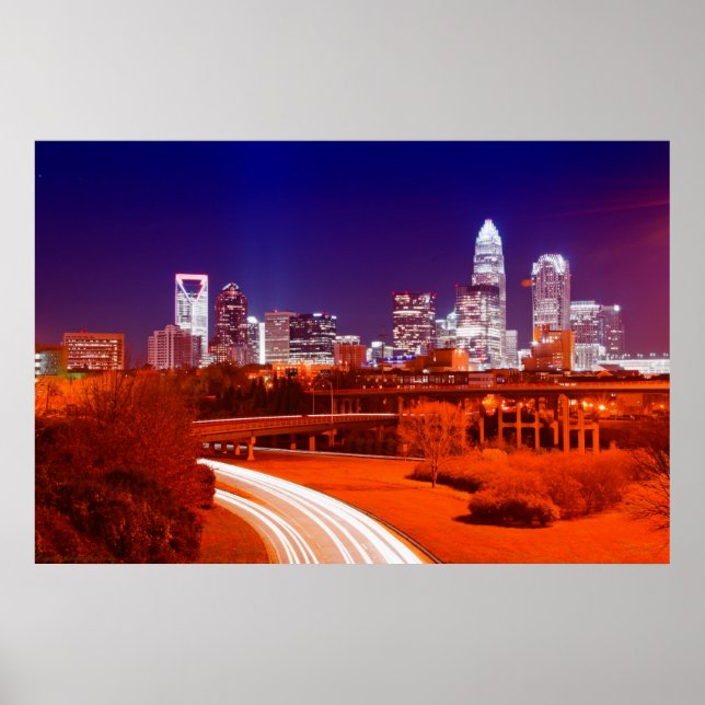 Charlotte, NC Poster (Front)