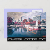 Charlotte NC -QUEEN CITY Postcard (Front/Back)
