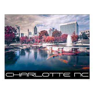 Charlotte NC -QUEEN CITY Postcard