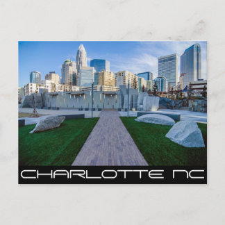 Charlotte NC -QUEEN CITY Postcard