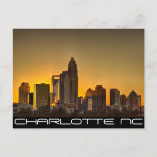 Charlotte NC -QUEEN CITY Postcard