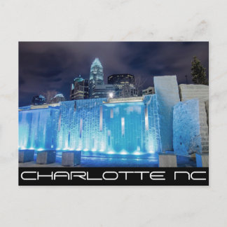 Charlotte NC -QUEEN CITY Postcard