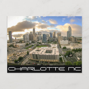 Charlotte NC -QUEEN CITY Postcard
