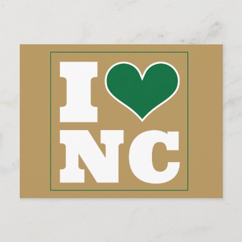 Charlotte NC Tailgate Invitation Postcard