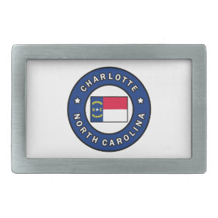Charlotte North Carolina Belt Buckle