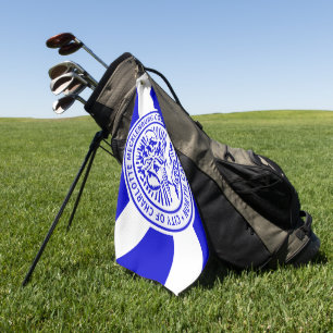 Charlotte (North Carolina) city flag Golf Towel