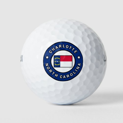 Charlotte North Carolina Golf Balls