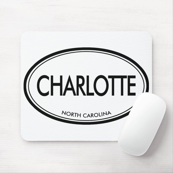 Charlotte, North Carolina Mouse Pad