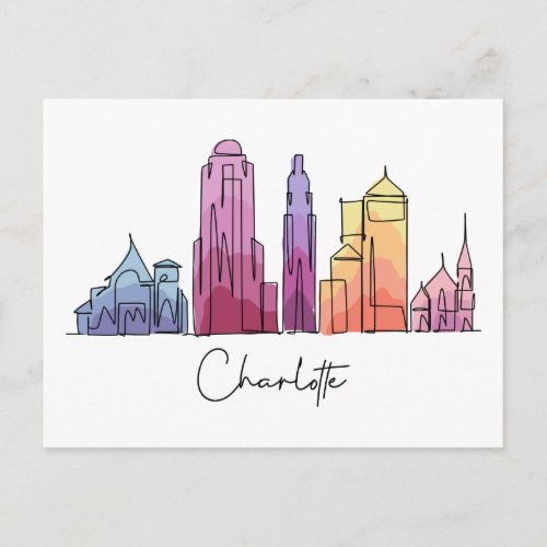 Charlotte NORTH CAROLINA Postcard