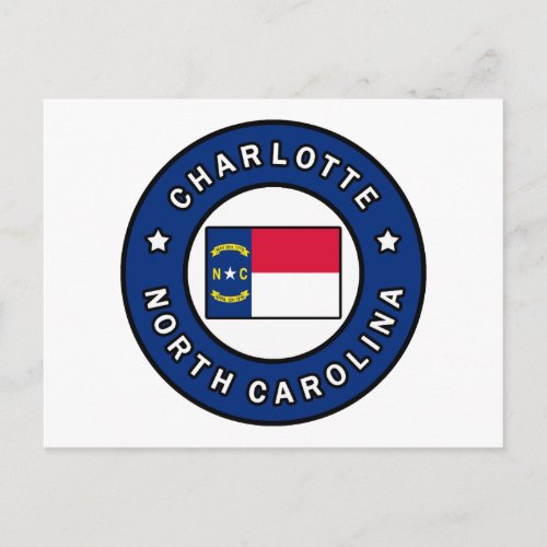 Charlotte North Carolina Postcard