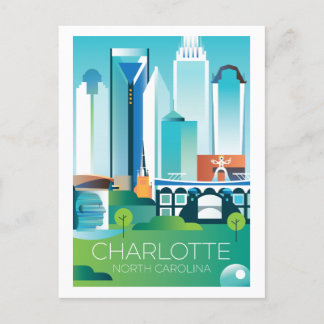 Charlotte, North Carolina Postcard