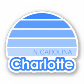 Charlotte North Carolina Sticker