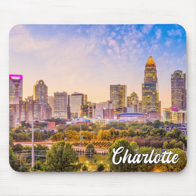 Charlotte, North Carolina, USA Mouse Pad (Front)
