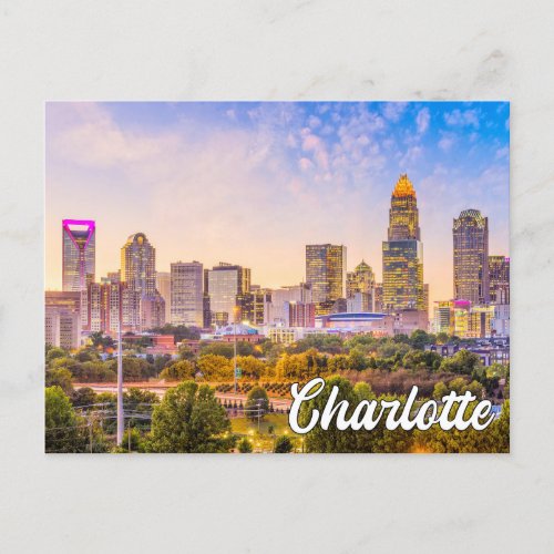 Charlotte North Carolina USA Postcard