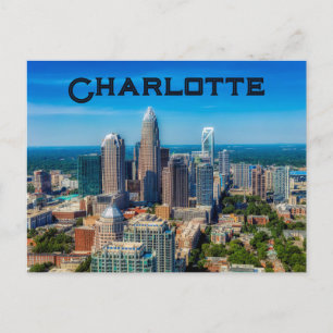 Charlotte, North Carolina, USA Postcard
