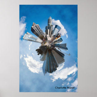 Charlotte Planet Poster