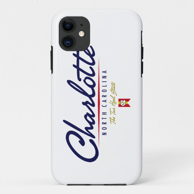 Charlotte Script Case-Mate iPhone Case (Back)
