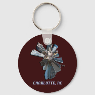 charlotte usa keychain
