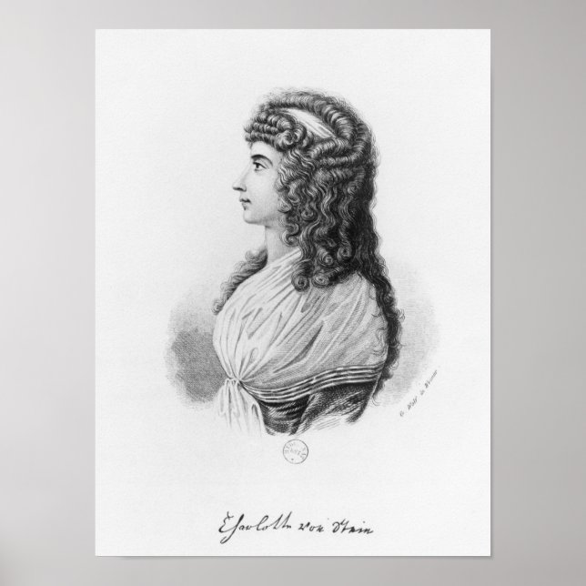 Charlotte von Stein, born von Schardt, late Poster (Front)