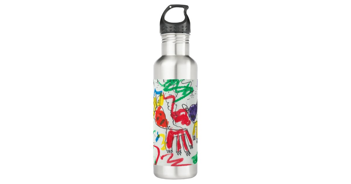 iron flask water bottle 22 Oz Stainless Steel Ocean Art