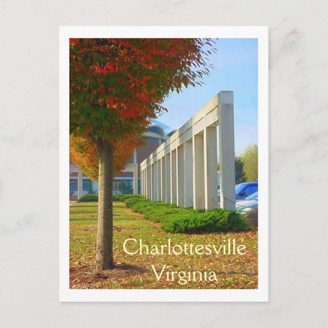 Charlottesville VA Postcard (Front)