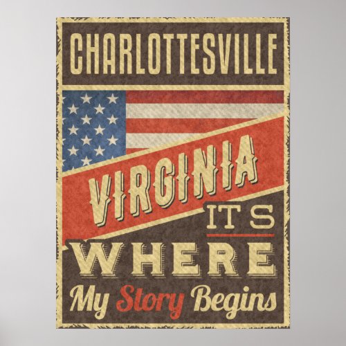 Charlottesville Virginia Poster