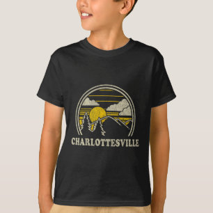Charlottesville Virginia Va T Shirt Vintage Hiking
