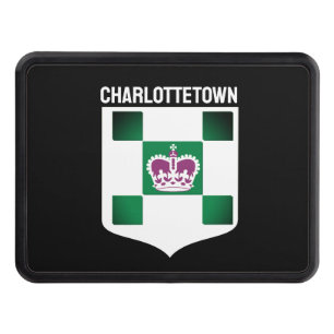 Charlottetown coat of arms - PEI Hitch Cover