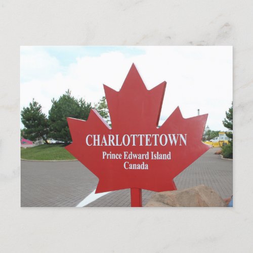 Charlottetown Prince Edward Island photography Postcard