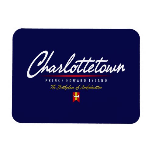 Charlottetown Script Magnet