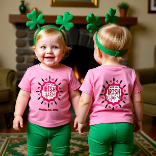 Charm Bomb: [Your Name] Edition Baby T-Shirt