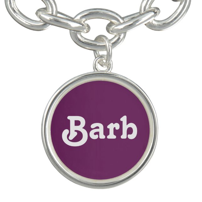 Charm Bracelet Barb (Design)