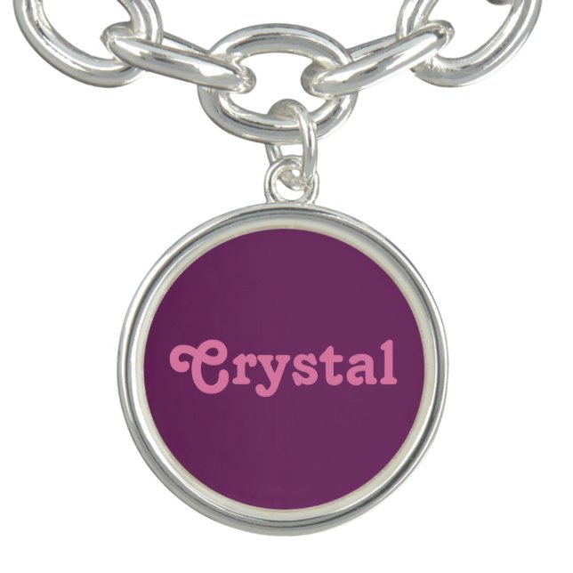 Charm Bracelet Crystal (Design)
