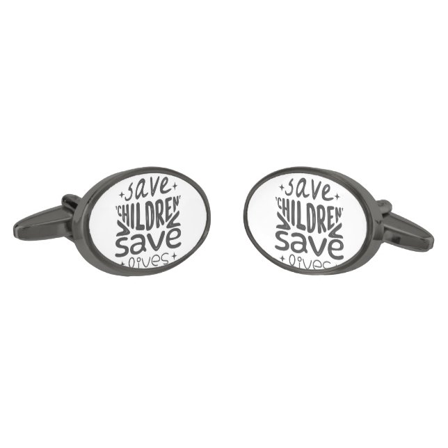 Charm Bracelet Cufflinks (Angled)