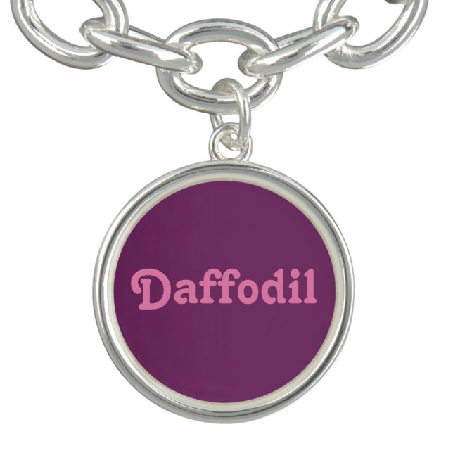 Charm Bracelet Daffodil (Design)