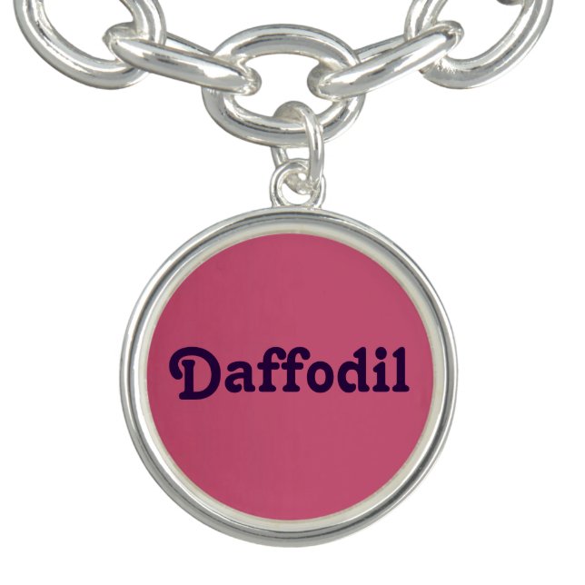 Charm Bracelet Daffodil (Design)