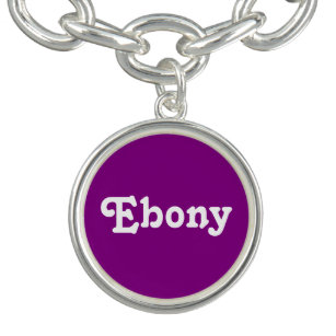 Charm Bracelet Ebony