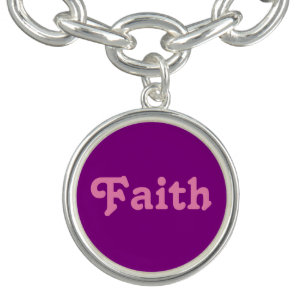Charm Bracelet Faith