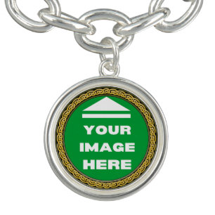 Charm Bracelet - Personalized - Add Image / Text