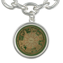 Charm Bracelet with Medieval Zodiac