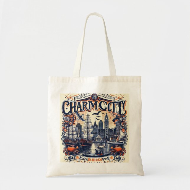 Charm City Calling: An Illustrative Tote (Front)