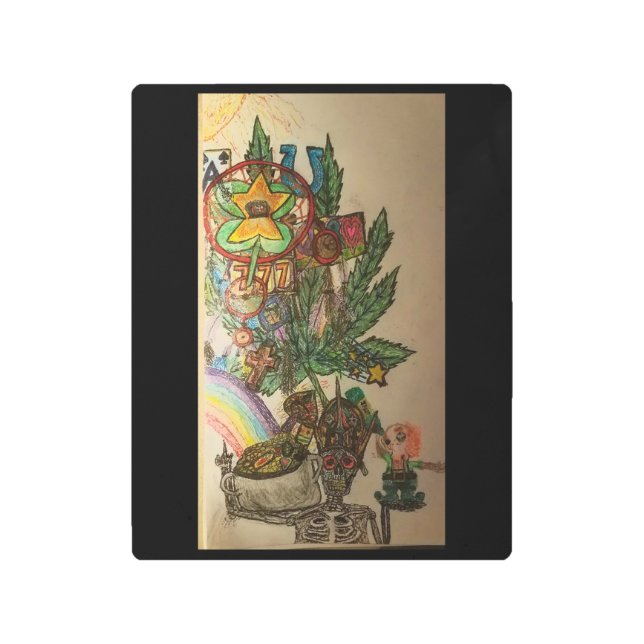 Charm framed print (Front)