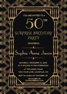 great gatsby party invitations zazzle