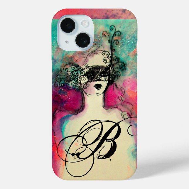 CHARM MONOGRAM Case-Mate iPhone CASE (Back)