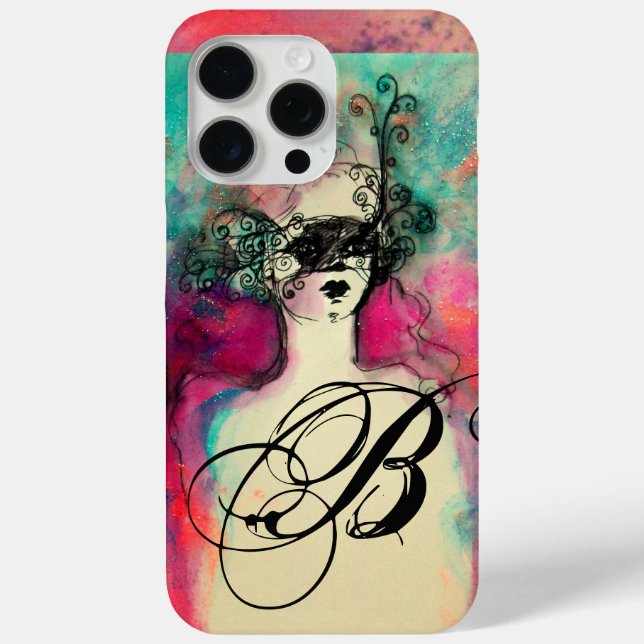 CHARM MONOGRAM Case-Mate iPhone CASE (Back)