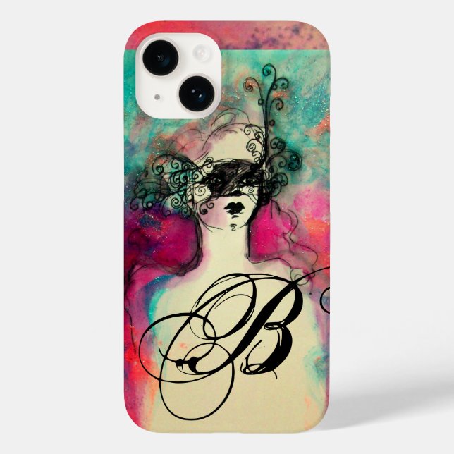 CHARM MONOGRAM Case-Mate iPhone CASE (Back)