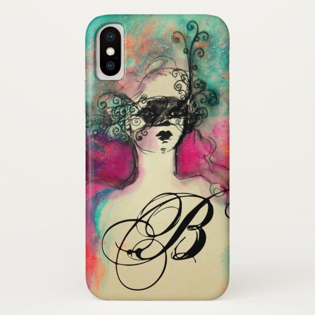 CHARM MONOGRAM Case-Mate iPhone CASE (Back)