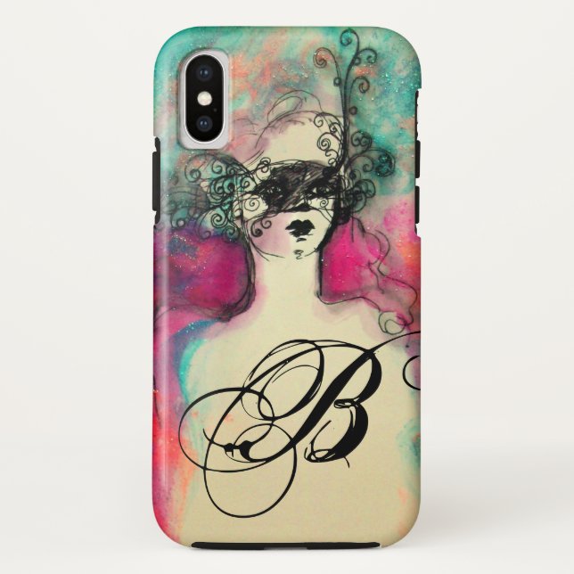 CHARM MONOGRAM Case-Mate iPhone CASE (Back)