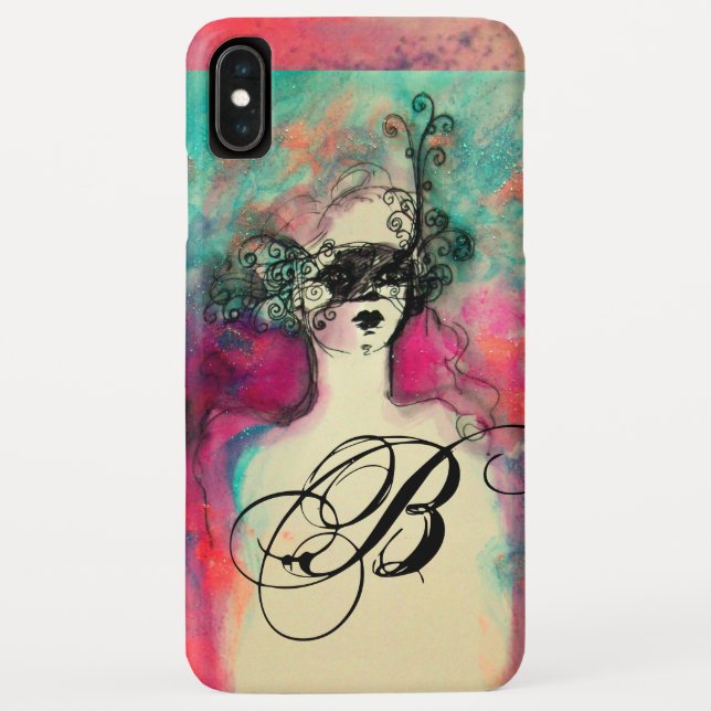 CHARM MONOGRAM Case-Mate iPhone CASE (Back)